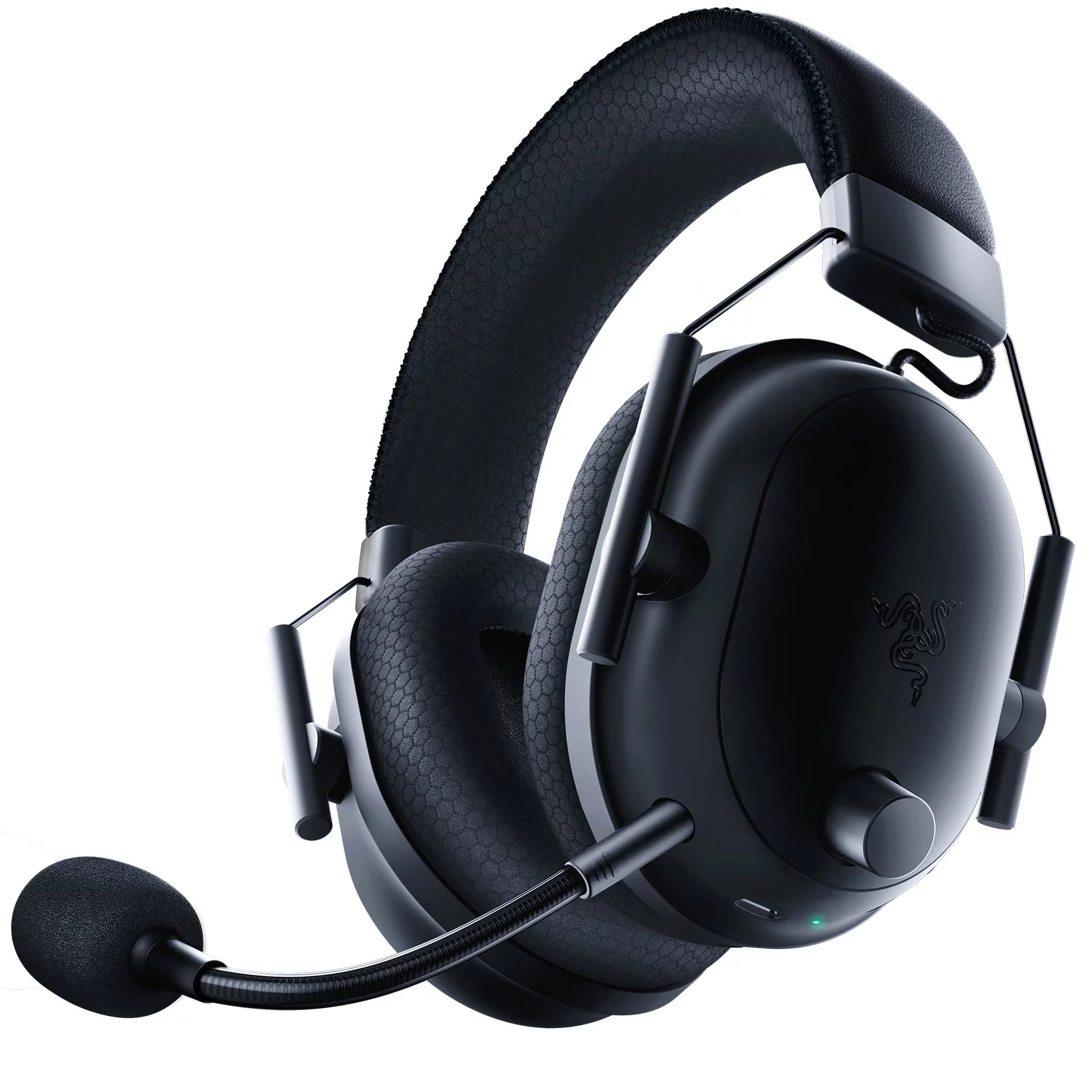 Blackshark V2 Pro Wireless Gaming Headset for PC, 2.4GHz and Bluetooth Connectivity, Hyperspeed Wireless Technology, 70-Hour Battery Life, Lightweight 320g Design, Black