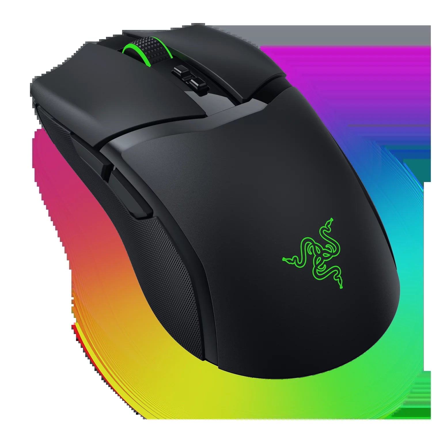 Cobra Pro Lightweight Wireless Gaming Mouse for PC with Chroma RGB Lighting and Customizable Controls, 77g, Black
