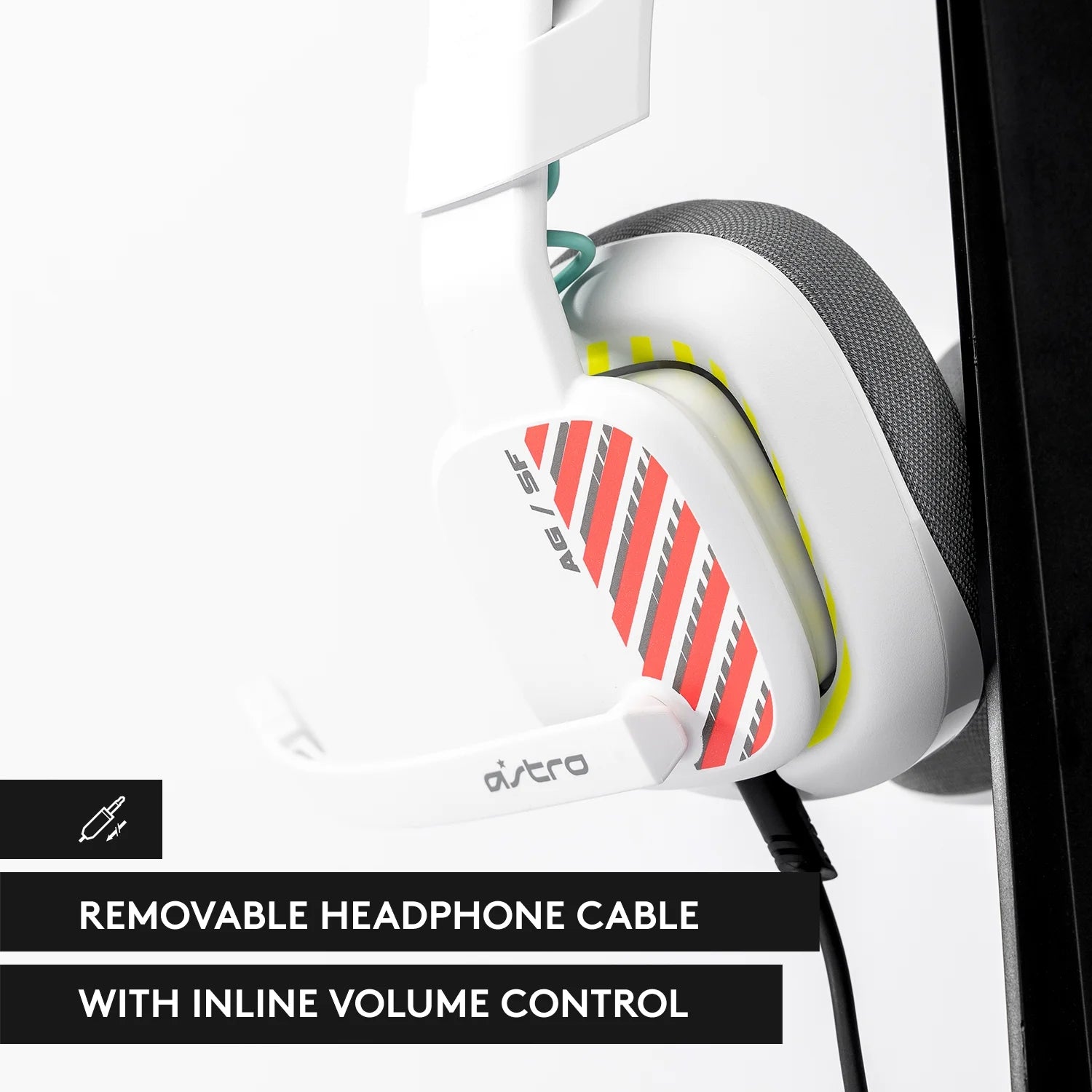 ASTRO A10 Gen 2 Wired Gaming Headset - Over-Ear Headphones for Xbox and PC, White